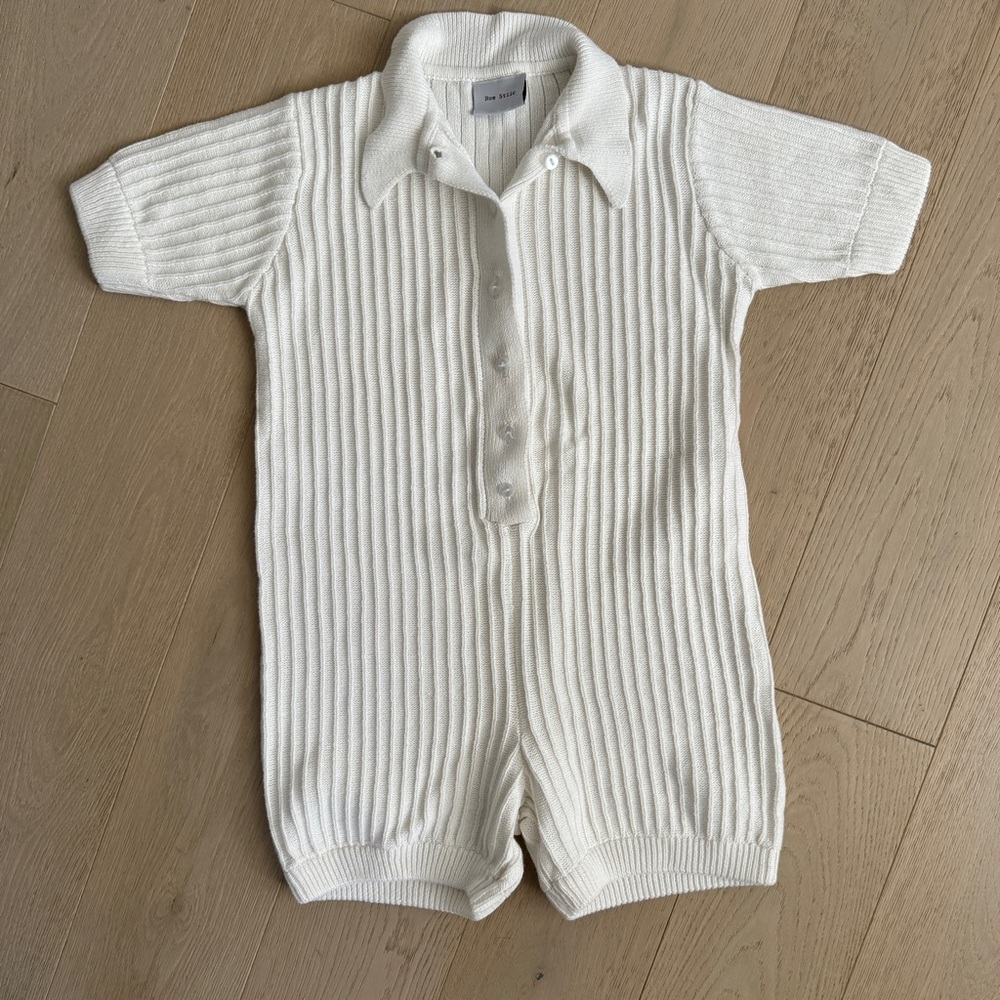 Rue Stiic white romper onesie